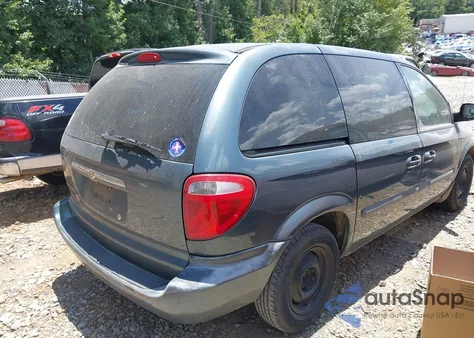 2006 Chrysler Town & Country из США, поврежденный, VIN 1A4GP45R16B720438